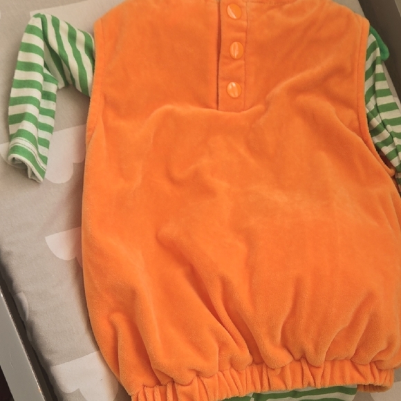 Target Kids Pumpkin Costume - Orange and Green - Picture 6 of 6